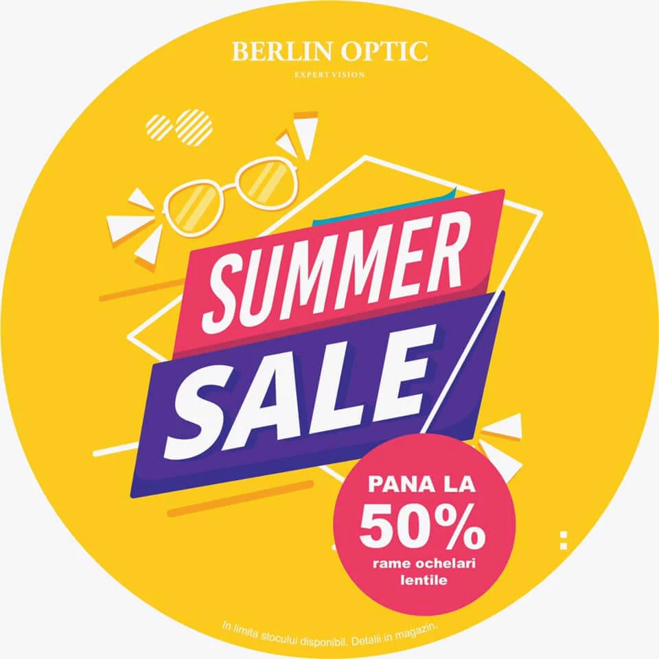 Reduceri de vară la Berlin Optic